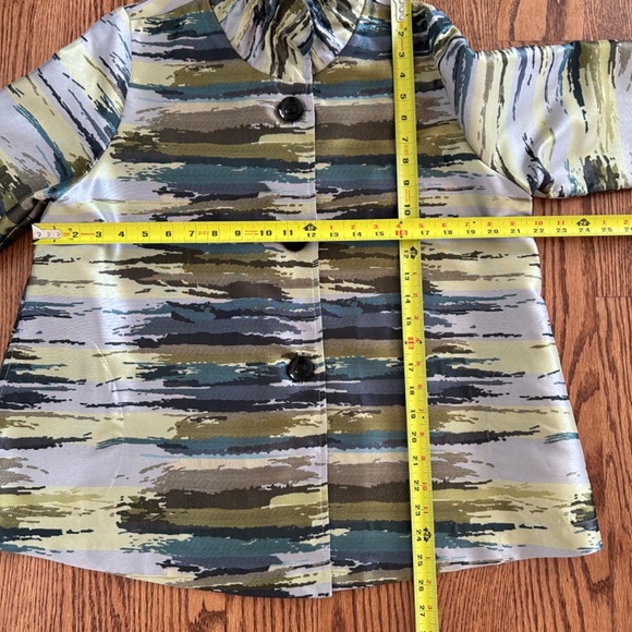 IC Connie K Jacket size M Asymmetrical Blazer Made in USA - Picture 7 of 16